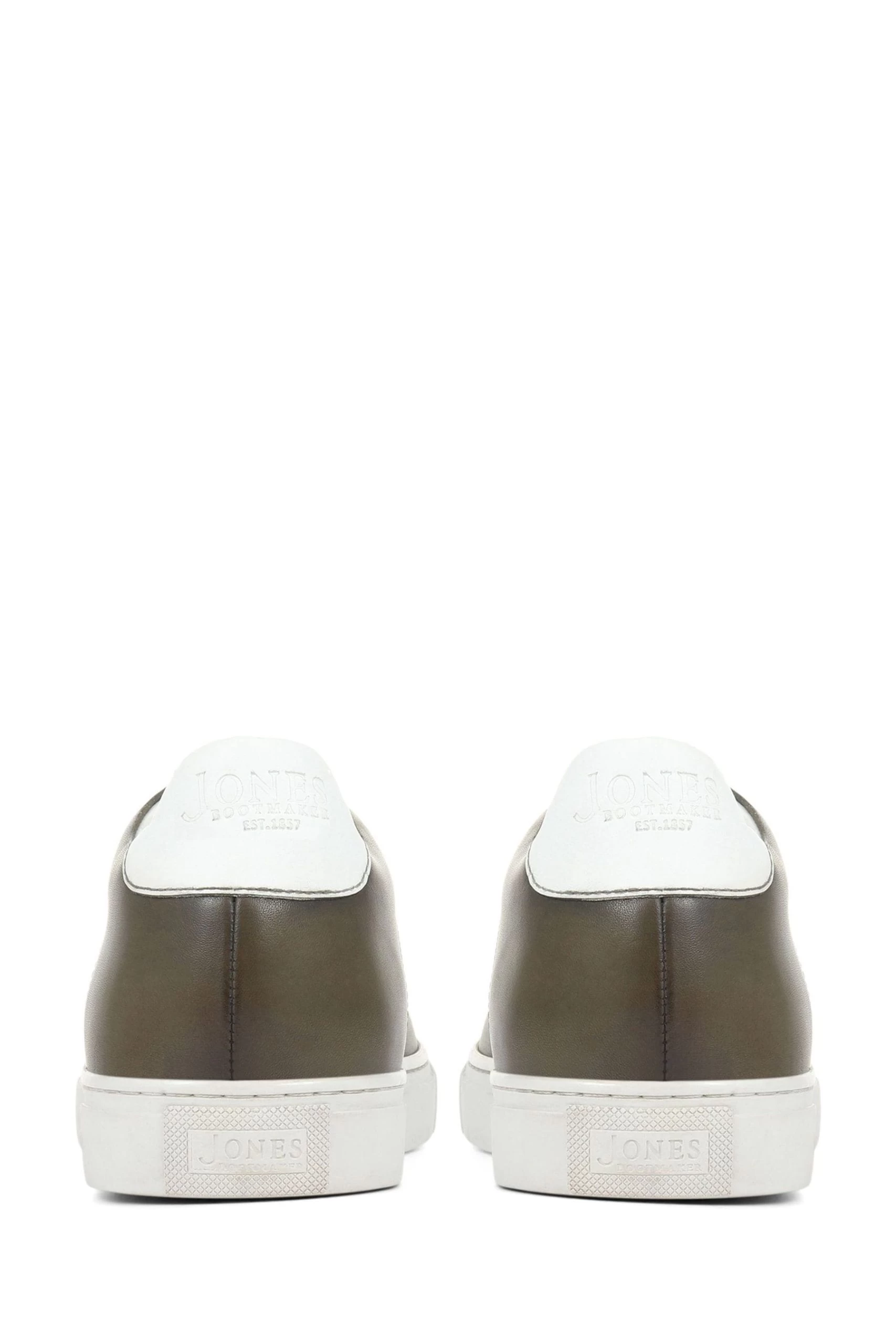 Jones Bootmaker Singapore Leather Lace-Up Trainers 6 Jones Bootmaker Singapore Leather Lace-Up Trainers - Image 4