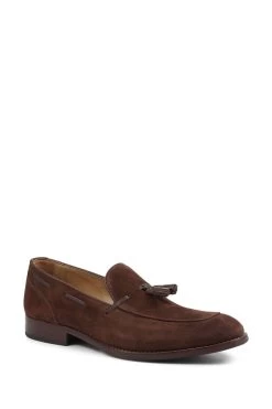 Jones Bootmaker Devon Leather Tassel Brown Loafers 8 Jones Bootmaker Devon Leather Tassel Brown Loafers -Boutique Fashion Shoe Store C58171s2