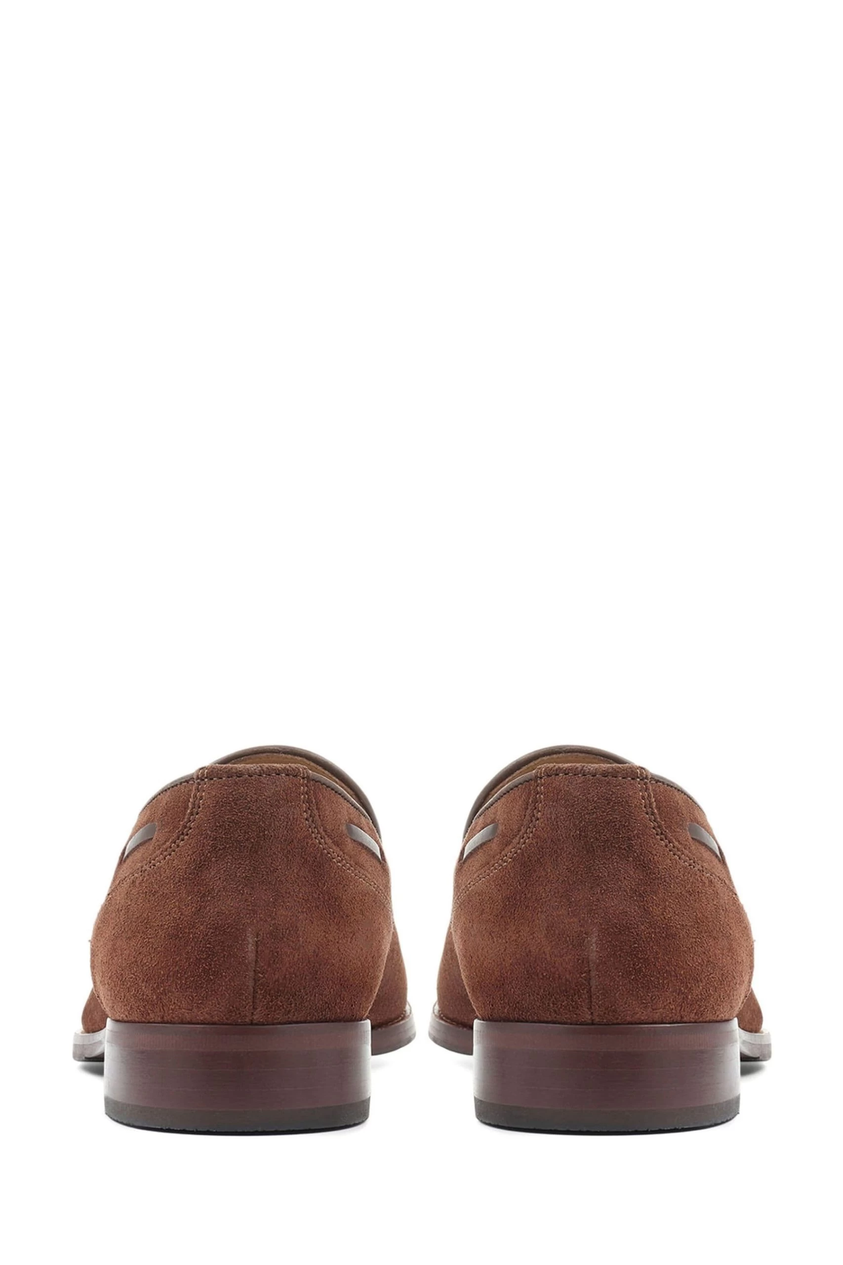 Jones Bootmaker Devon Leather Tassel Brown Loafers 7 Jones Bootmaker Devon Leather Tassel Brown Loafers - Image 5