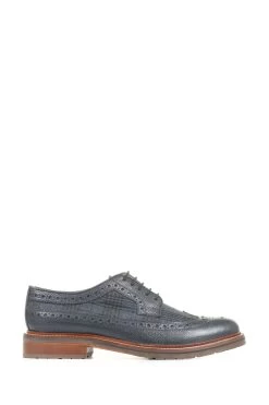 Jones Bootmaker Blue Kelmarsh Leather Derby Brogues