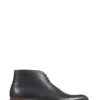 Jones Bootmaker Acton SuperFlex Goodyear Welt Black Chukka Boots -Boutique Fashion Shoe Store C61481s
