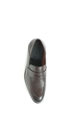 Jones Bootmaker Brown Rafael Leather Loafers -Boutique Fashion Shoe Store C63713s4