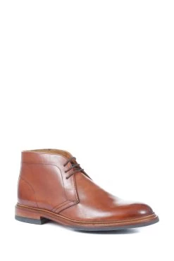 Jones Bootmaker Brown Acton SuperFlex Goodyear Welt Chukka Boots
