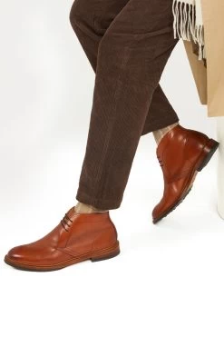 Jones Bootmaker Brown Acton SuperFlex Goodyear Welt Chukka Boots -Boutique Fashion Shoe Store C65396s6