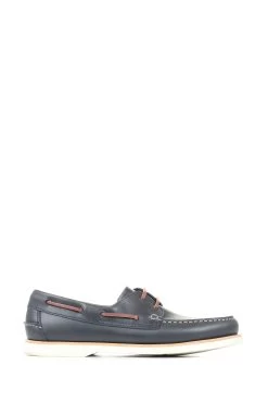 Jones Bootmaker Leather Boat Shoes