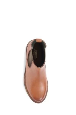 Jones Bootmaker Tan Maddalena Leather Chelsea Boots -Boutique Fashion Shoe Store C83114s5