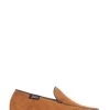 Jones Bootmaker Yarm Brown Leather Moccasin Slippers -Boutique Fashion Shoe Store C88900s