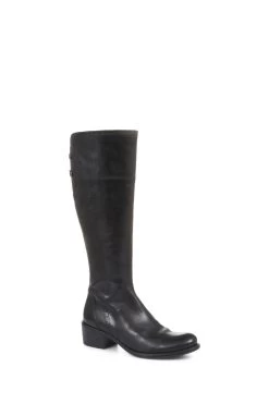 Jones Bootmaker Slim Fit Rachel Rider Black Boots -Boutique Fashion Shoe Store C91827s3