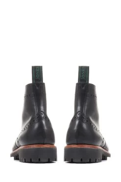 Jones Bootmaker Baker Street Goodyear Welt Black Ankle Boots -Boutique Fashion Shoe Store C96549s4