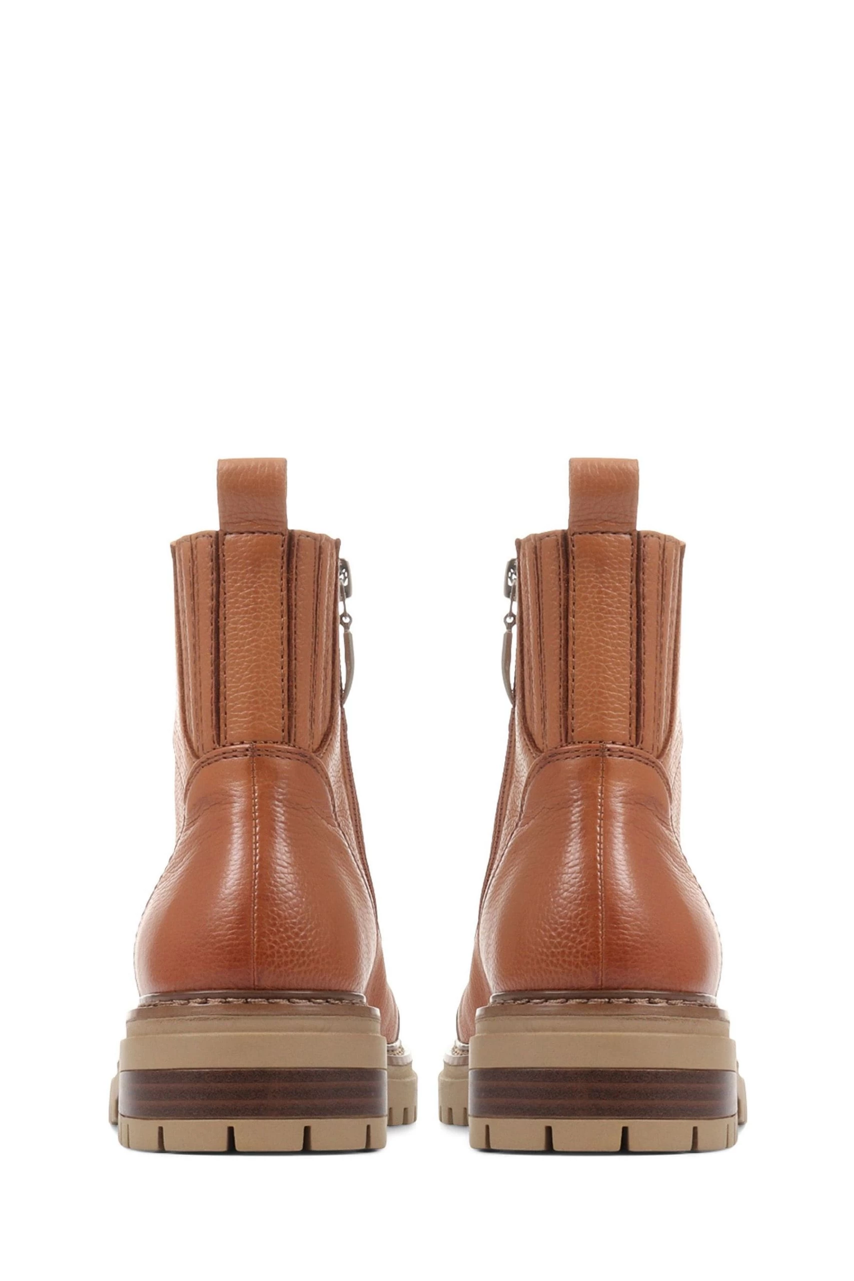 Jones Bootmaker Brown Susanna Leather Hiker Boots 6 Jones Bootmaker Brown Susanna Leather Hiker Boots - Image 4