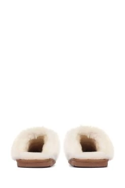 Jones Bootmaker Brown Sheepskin Mule Slippers 10 Jones Bootmaker Brown Sheepskin Mule Slippers -Boutique Fashion Shoe Store D03424s4