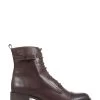 Jones Bootmaker Madie Heeled Brown Leather Ankle Boots -Boutique Fashion Shoe Store D03425s