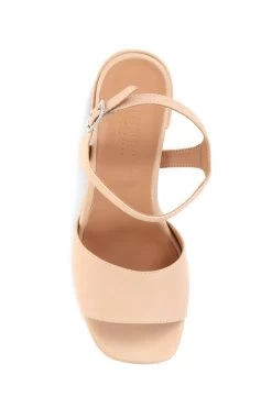 Jones Bootmaker Nude Giuseppa Platform Heels -Boutique Fashion Shoe Store D03581s5
