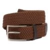 Jones Bootmaker Upton Park Mens Brown Braided Belt 1 Jones Bootmaker Upton Park Mens Brown Braided Belt -Boutique Fashion Shoe Store D18762s