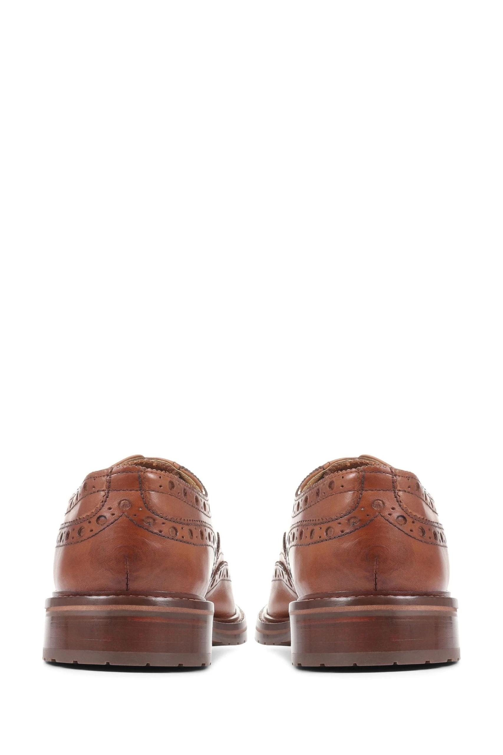 Jones Bootmaker Mens Natural Bertie Oxford Brogues 4 Jones Bootmaker Mens Natural Bertie Oxford Brogues - Image 2