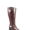 Jones Bootmaker Medium Cesena Leather Brown Knee Boots -Boutique Fashion Shoe Store D26045s