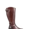 Jones Bootmaker Carrara Wide Calf Fit Brown Leather Boots