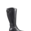 Jones Bootmaker Carrara Wide Calf Fit Leather Black Boots
