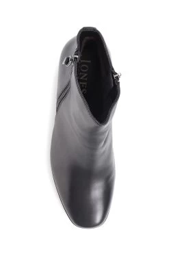 Jones Bootmaker Sylvana Block Heel Ankle Black Boots -Boutique Fashion Shoe Store D26177s4