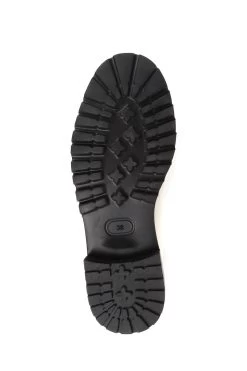 Jones Bootmaker Lanie White Zip Up Chunky Boots -Boutique Fashion Shoe Store D26182s6