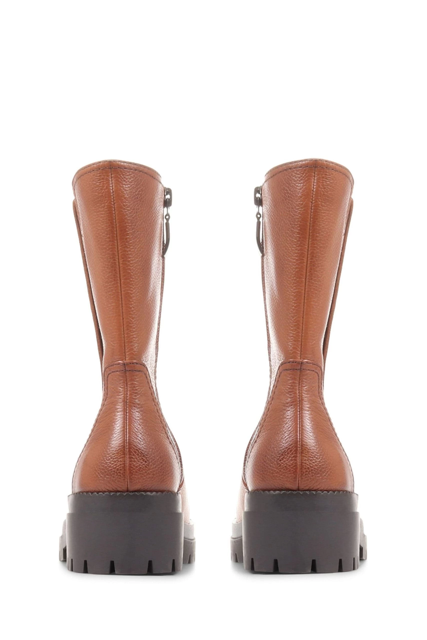 Jones Bootmaker Long Brown Santina Leather Chelsea Boots 6 Jones Bootmaker Long Brown Santina Leather Chelsea Boots - Image 4