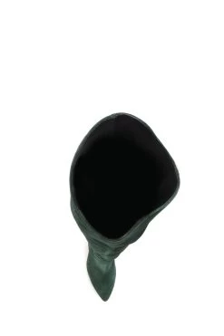 Jones Bootmaker Green Luz Stiletto Knee High Boots -Boutique Fashion Shoe Store D30746s3