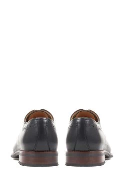 Jones Bootmaker Chino Leather Black Derby Brogues -Boutique Fashion Shoe Store D30869s4