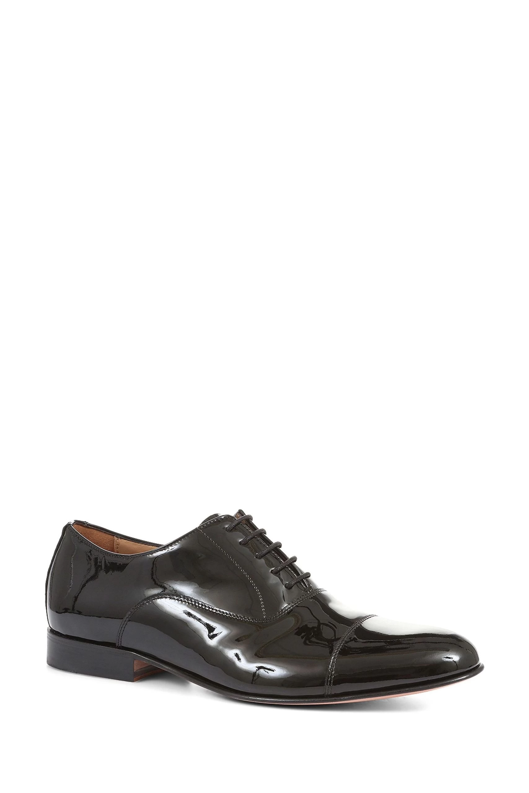 Jones Bootmaker Morpeth Leather Oxford Black Shoes 4 Jones Bootmaker Morpeth Leather Oxford Black Shoes - Image 2