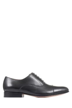 Jones Bootmaker Black Morpeth Leather Oxford Shoes