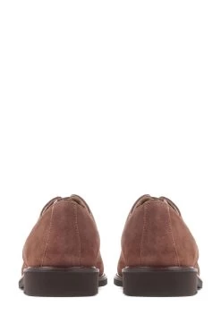 Jones Bootmaker Minster Brown Leather Derby Shoes -Boutique Fashion Shoe Store D37374s3