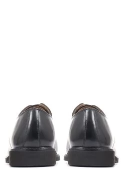 Jones Bootmaker Minster Black Leather Derby Shoes -Boutique Fashion Shoe Store D37375s3
