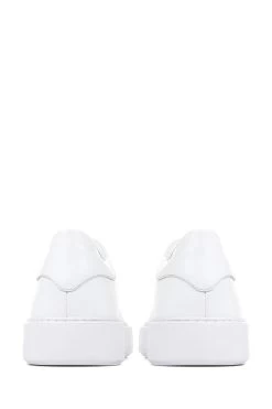 Jones Bootmaker Sedbergh Smart Leather White Trainers 11 Jones Bootmaker Sedbergh Smart Leather White Trainers -Boutique Fashion Shoe Store D46860s4