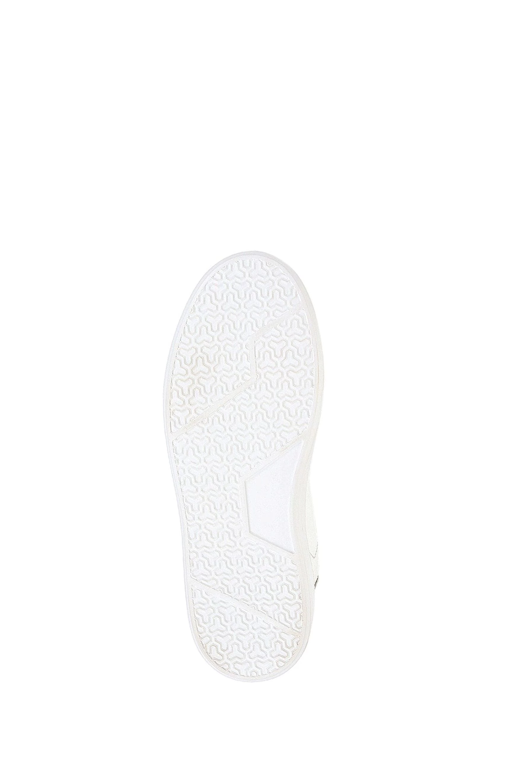 Jones Bootmaker Sedbergh Smart Leather White Trainers 8 Jones Bootmaker Sedbergh Smart Leather White Trainers - Image 6