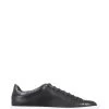 Jones Bootmaker Sedbergh Smart Leather Black Trainers -Boutique Fashion Shoe Store D46861s