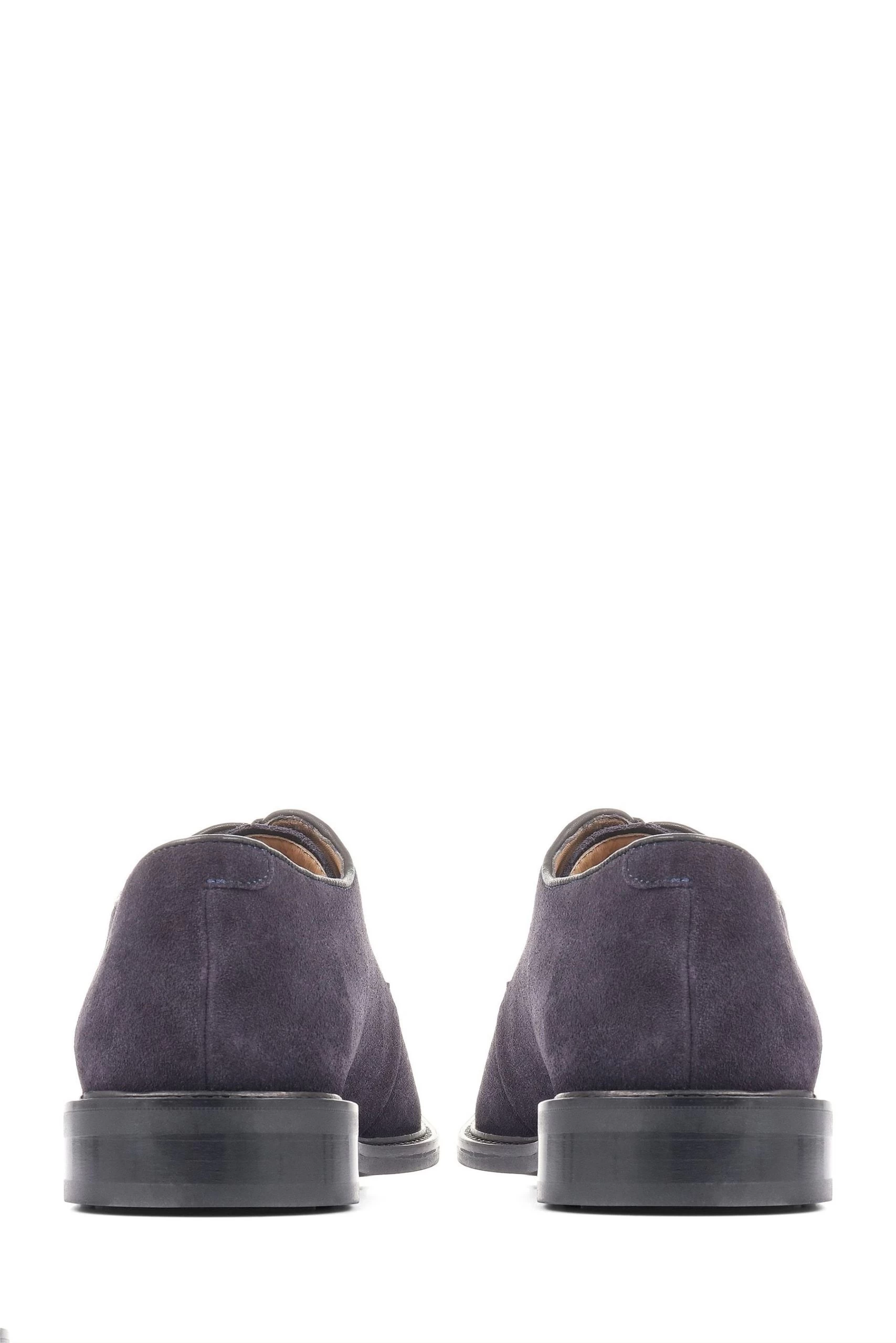 Jones Bootmaker Blue Landry Leather Derby Shoes 5 Jones Bootmaker Blue Landry Leather Derby Shoes - Image 3