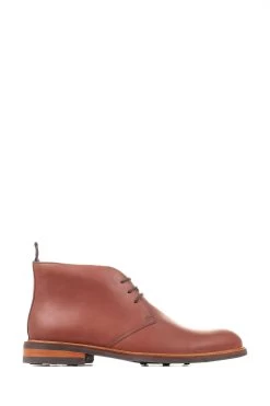 Boutique Fashion Shoe Store 35 Jones Bootmaker Driffield Leather Brown Chukka Boots