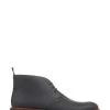 Jones Bootmaker Driffield Leather Black Chukka Boots -Boutique Fashion Shoe Store D46870s