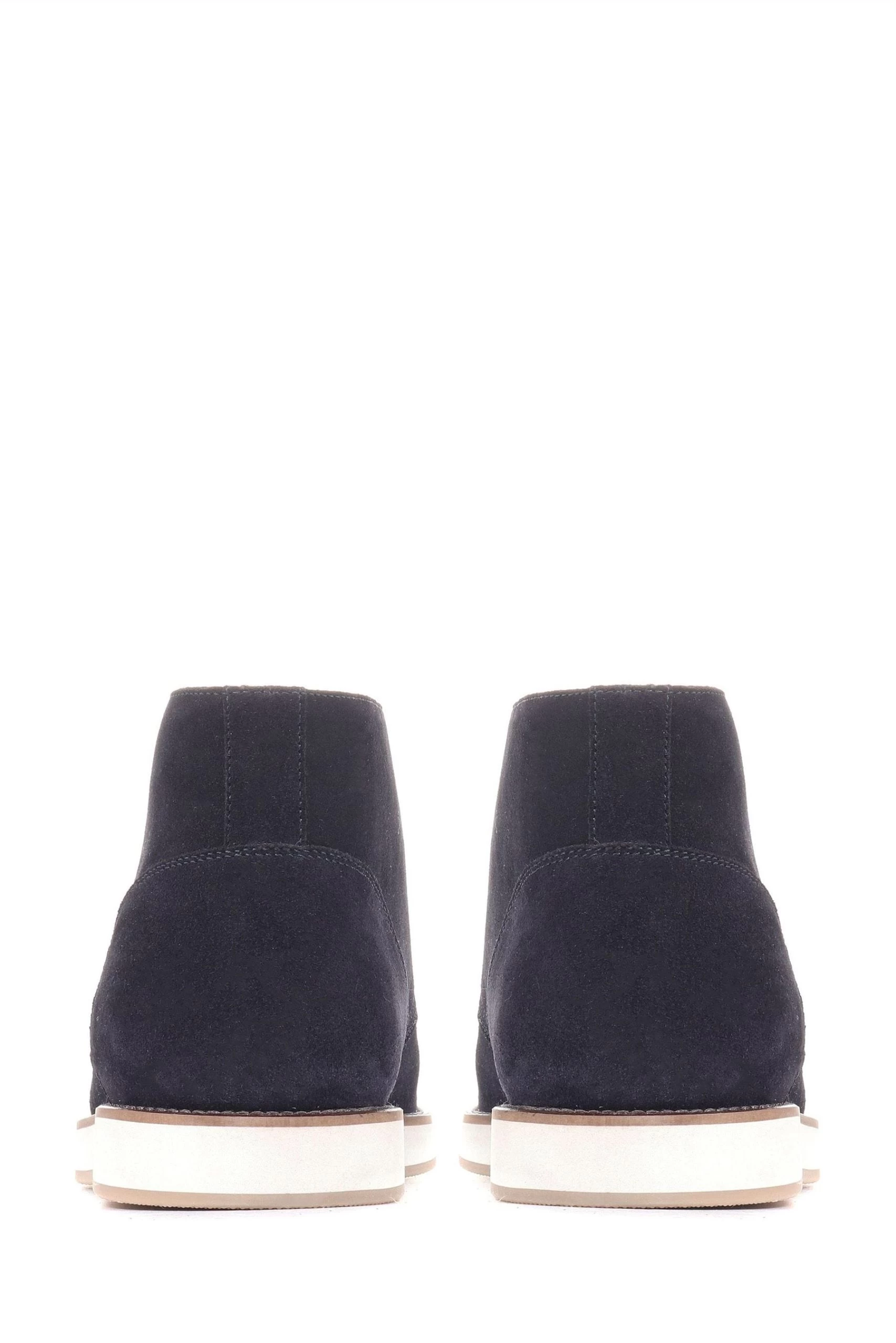 Jones Bootmaker Blue Earl's Court Suede Desert Boots 5 Jones Bootmaker Blue Earl's Court Suede Desert Boots - Image 3