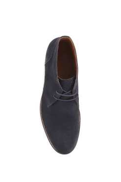 Jones Bootmaker Blue Earl's Court Suede Desert Boots 10 Jones Bootmaker Blue Earl's Court Suede Desert Boots -Boutique Fashion Shoe Store D46873s4