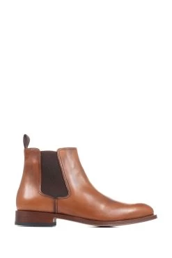Jones Bootmaker Natural Cheltenham Handmade Chelsea Boots
