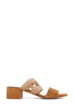 Jones Bootmaker Natural Kimora Raffia Heeled Mule Sandals 9 Jones Bootmaker Natural Kimora Raffia Heeled Mule Sandals -Boutique Fashion Shoe Store D69264s2