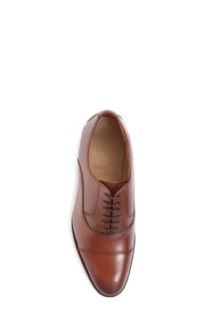 Jones Bootmaker Matthew Brown Wide Fit Oxford Shoes -Boutique Fashion Shoe Store D94460s4