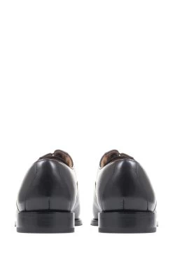 Jones Bootmaker Matthew Black Wide Fit Oxford Shoes -Boutique Fashion Shoe Store D94461s3