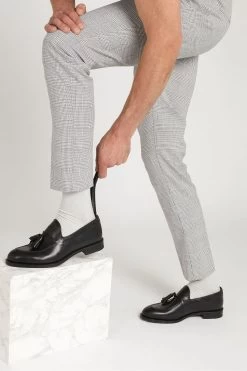 Jones Bootmaker Black Cannon Street Handmade Men's Loafers