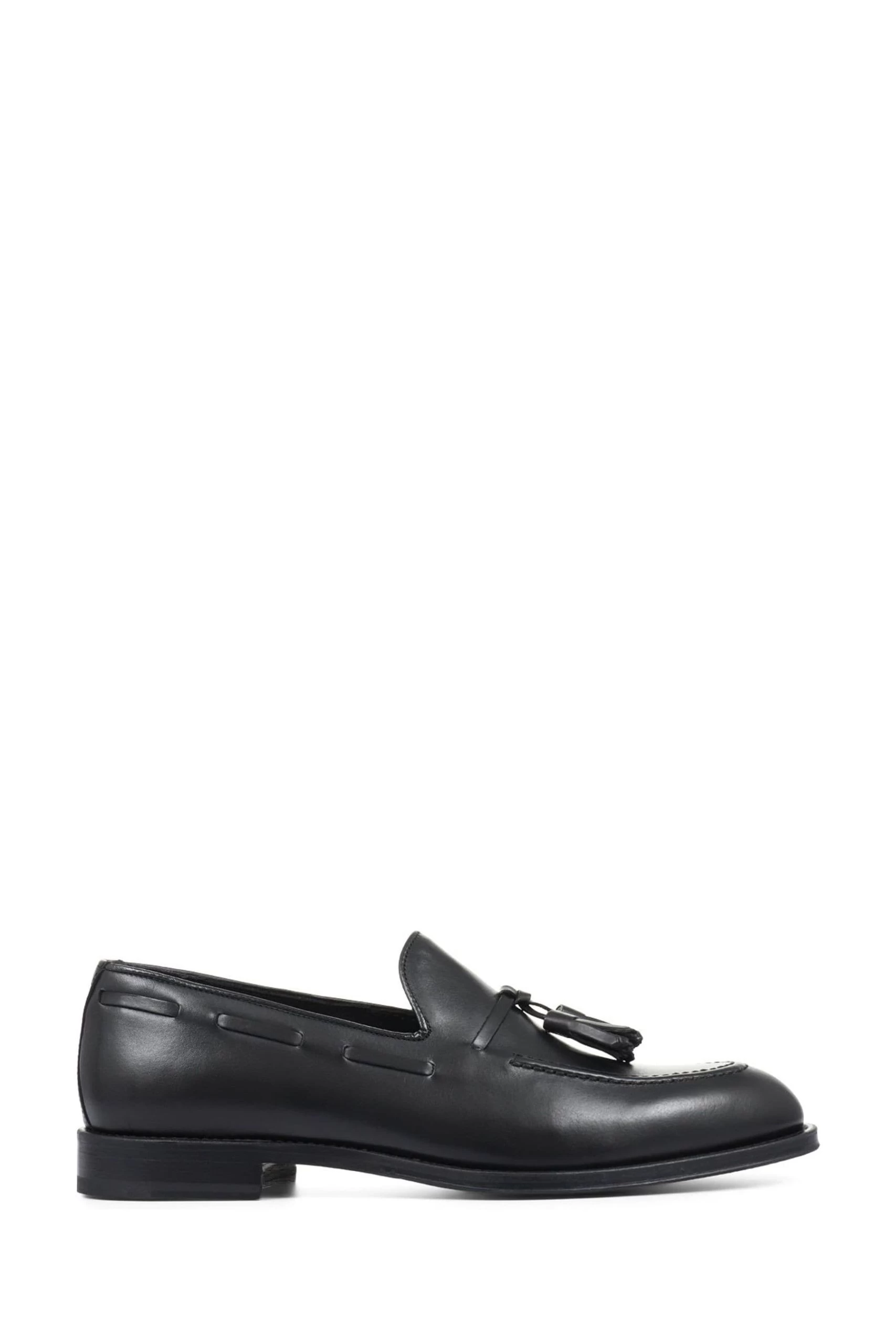 Jones Bootmaker Black Cannon Street Handmade Men's Loafers 5 Jones Bootmaker Black Cannon Street Handmade Men's Loafers - Image 3