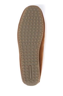 Jones Bootmaker Mens Brown Park Royal Leather Suede Moccasins -Boutique Fashion Shoe Store M27192s5