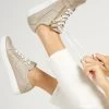 Jones Bootmaker Leather Lace-Up Trainers -Boutique Fashion Shoe Store M37795s