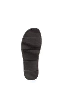 Jones Bootmaker Brown Eli Men's Leather Slider Sandals -Boutique Fashion Shoe Store M37817s6