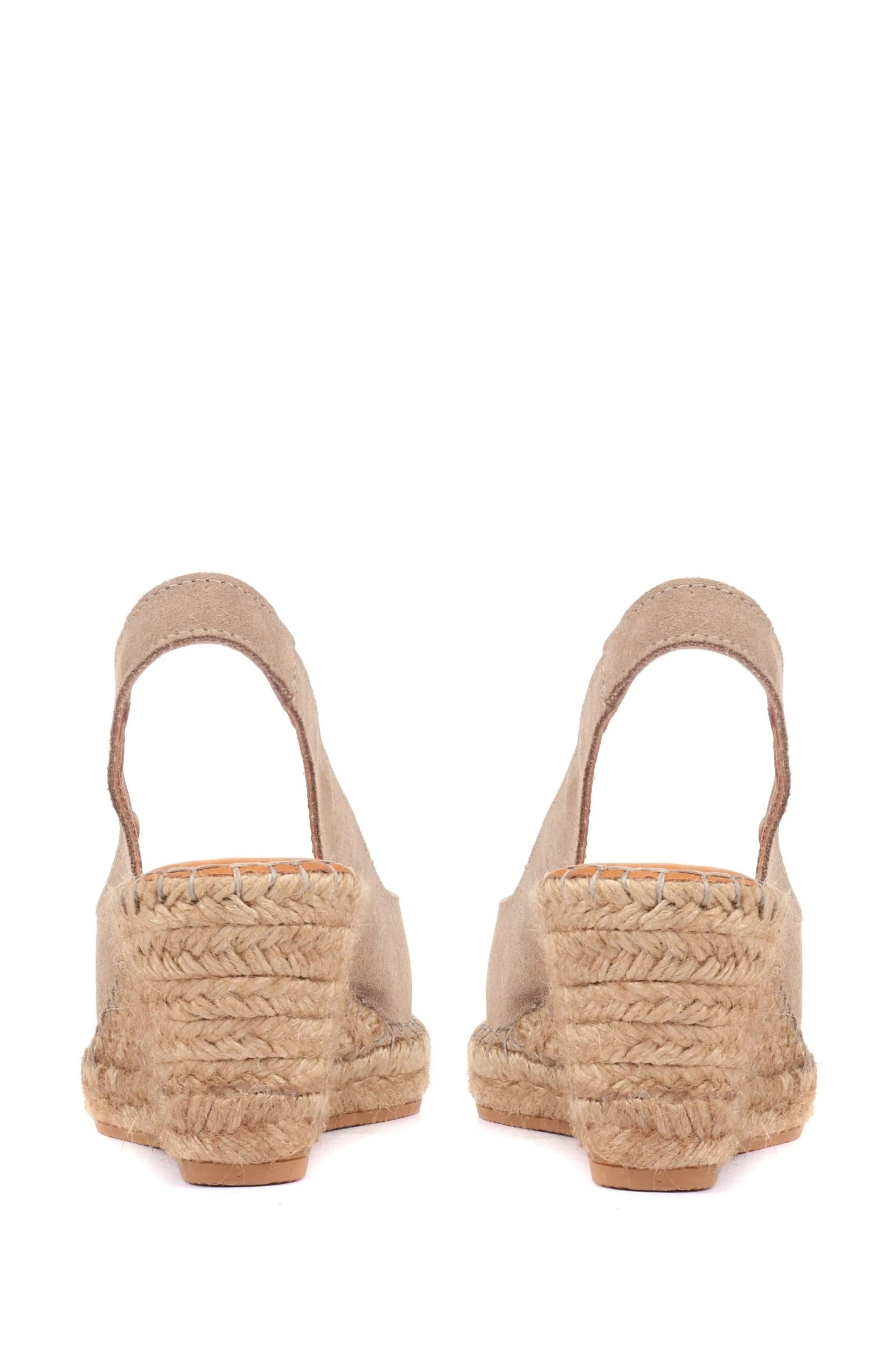 Jones Bootmaker Ladies Natural Rosanna Slingback Wedges 5 Jones Bootmaker Ladies Natural Rosanna Slingback Wedges - Image 3