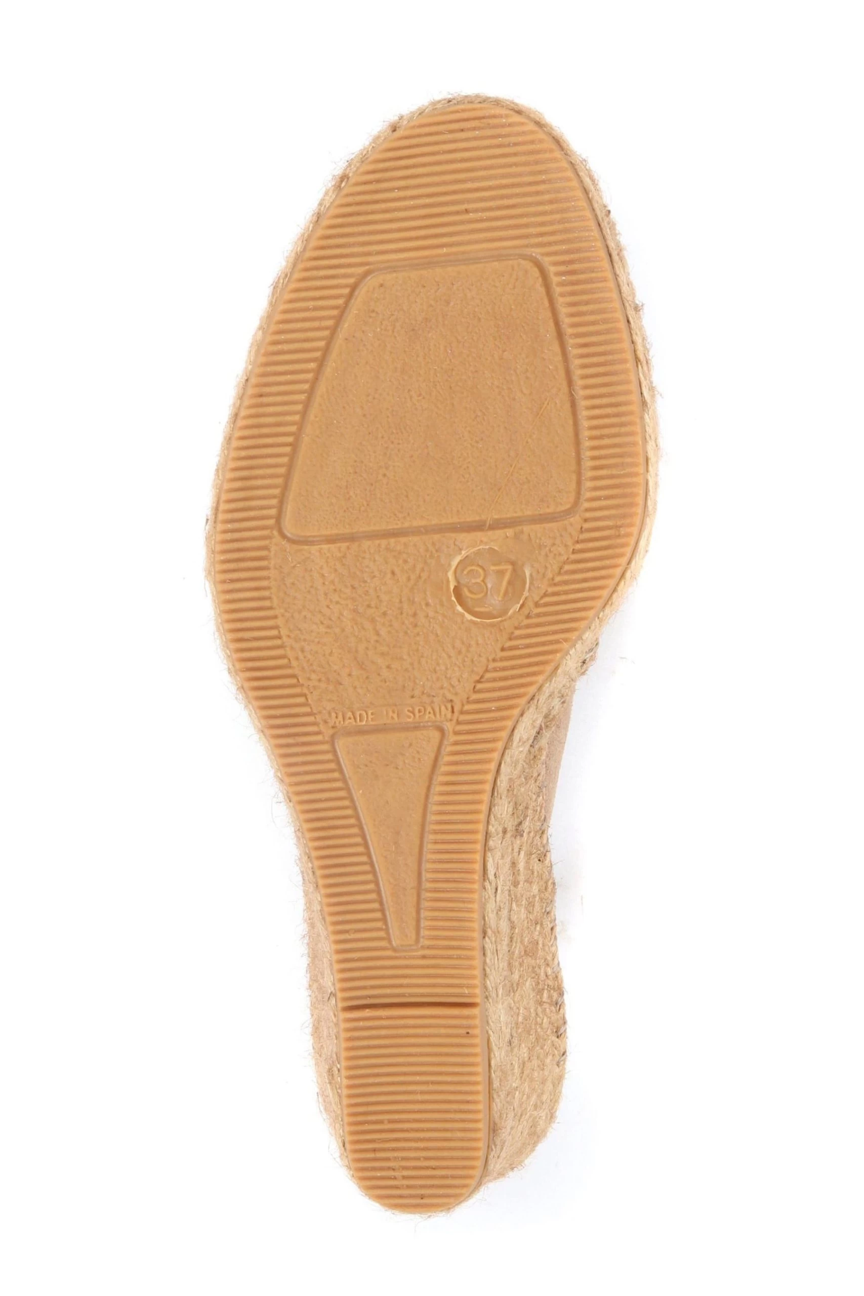 Jones Bootmaker Ladies Natural Rosanna Slingback Wedges 7 Jones Bootmaker Ladies Natural Rosanna Slingback Wedges - Image 5